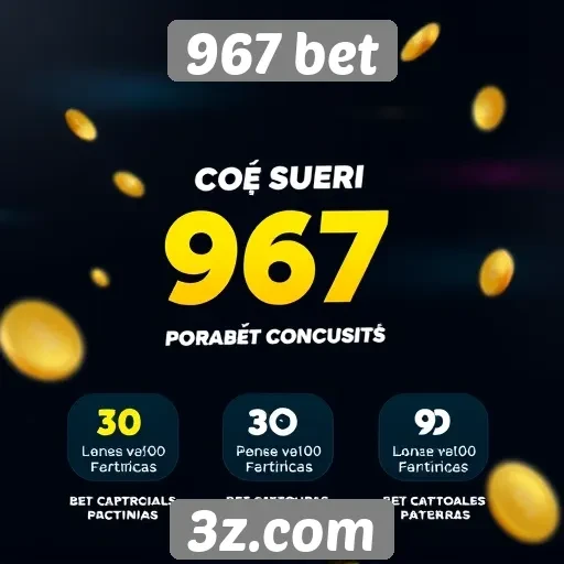 Ofertas promocionais disponíveis no 967 bet